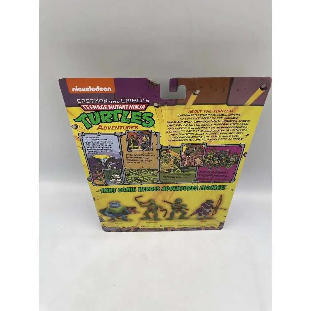 TMNT Donatello Teenage Mutant Ninja Turtles Classic Adventure Heroes Figure New